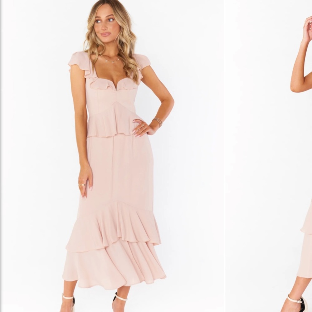 Show Me Your Mumu Reese Ruffle Dress BRAND NEW